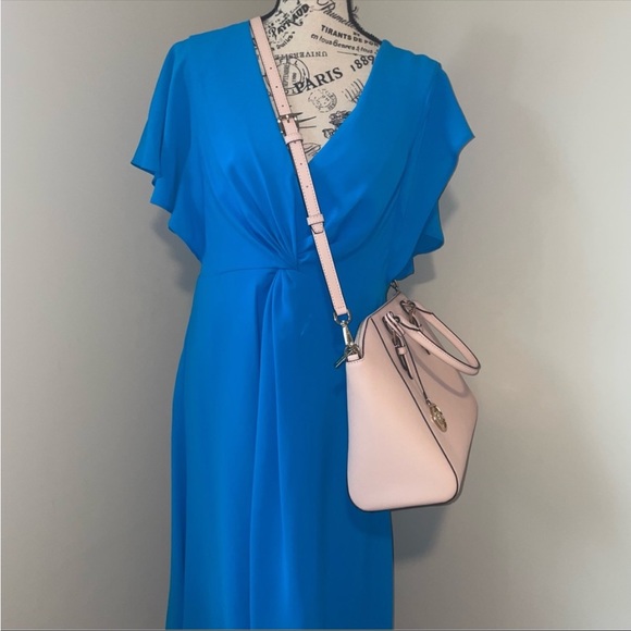 Michael Kors Satchel Crossbody Medium Soft Pink Like New! - Picture 13 of 16